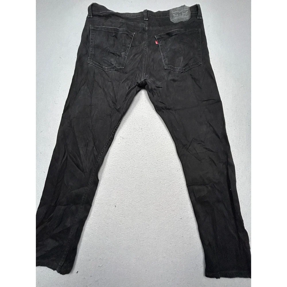 Levi's 512 Slim Taper Denim Black W36 L30 Mens